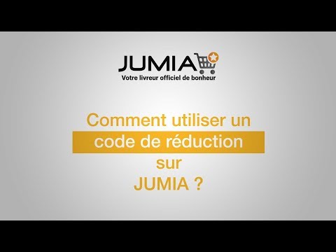 Comment utiliser un code de réduction sur JUMIA