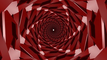 Blender trippy tunnel animation