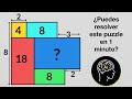 ¿Puedes resolver este puzzle geometrico en 1.5 minutos?