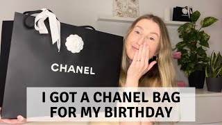 MY FIRST CHANEL BAG! 22S SPRING SUMMER COLLECTION LARGE BLACK FUNKY TOWN  FLAP UNBOXING SHOPPING VLOG 