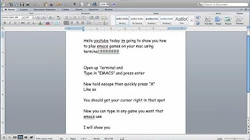 How to play Emacs Games