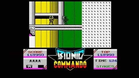 BIONIC COMMANDO - 128K (ZX SPECTRUM - FULL GAME)