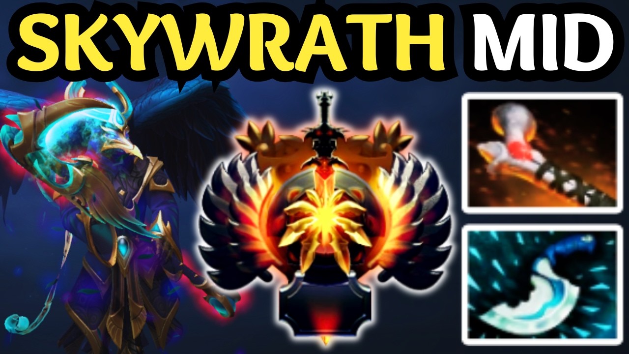 🔥 SILENCED. MELTED. DEAD. — SKYWRATH MAGE MID GAMEPLAY | DOTA 2 🔥