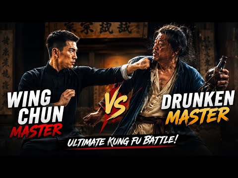 Wing Chun Master vs Drunken Master | Ultimate Kung Fu Battle (Full Fight)