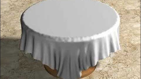 Table Cloth Cover Animation