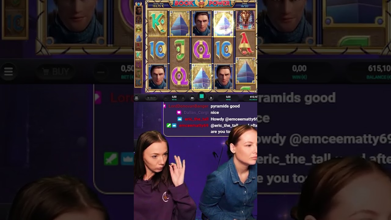 Big Win on NEW SLOT Book of Power