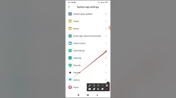 Incoming call setting on redmi note 8
