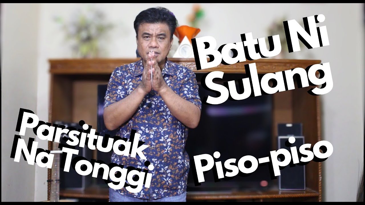 Belajar Budaya Batak - Batu Ni Sulang, Parsituak Na Tonggi, Piso-piso | Efturi Channel