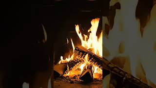 Cozy Cabin Fireplace 🔥 Crackling Fire Sounds | 4K Ambience