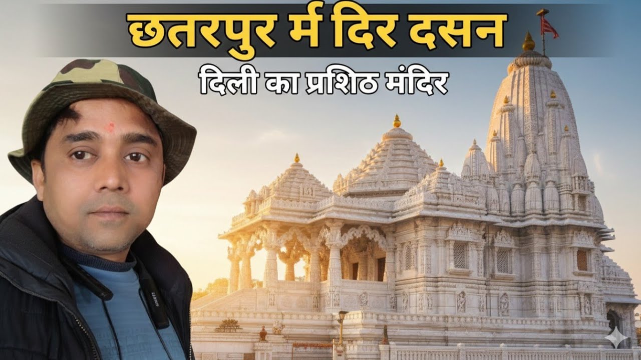 Delhi Ke Chhatarpur Mandir Me Maa Katyayani Ka Hindi Vlog, 🙏🚩🔔🛕​#viralvlog#MaaKatyayani#छतरपुर_मंदिर