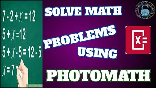 SOLVE YOUR MATH PROBLEMS USING PHOTOMATH APK screenshot 1