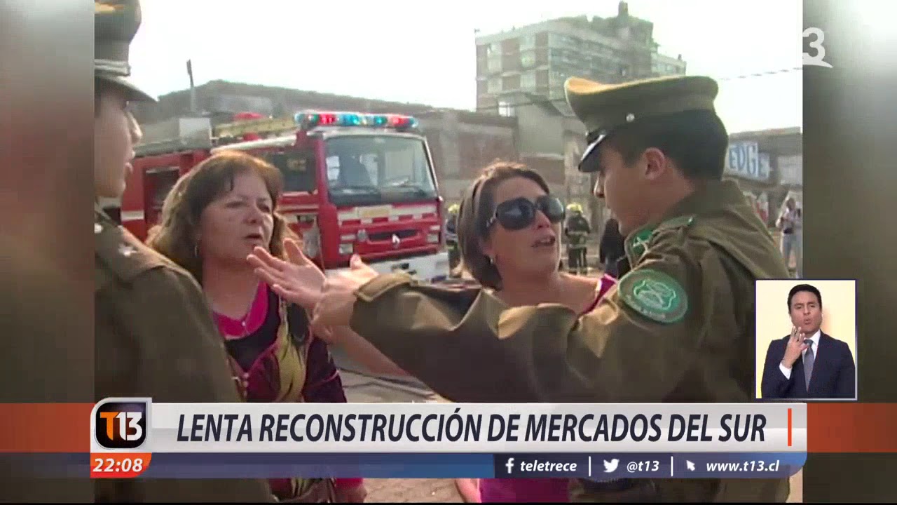 Lenta reconstrucción de mercados del sur