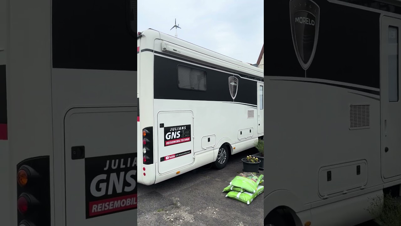 Werbung auf meinem Morelo. #wohnmobil #autark #vanlife #vollzeitvanlife #lithiumbattery
