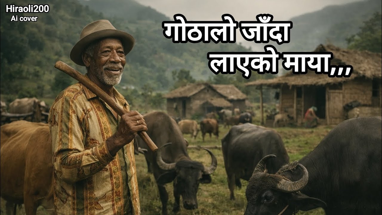 गोठालो जाँदा | Nepali Lok Pop AI Cover | Emotional Song💔