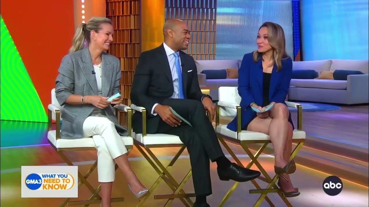 Eva Pilgrim Legs & More on GMA 3 YouTube