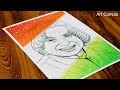 Apj abdul kalam world students day drawing with oil pastel  for beginners  apj abdul kalam