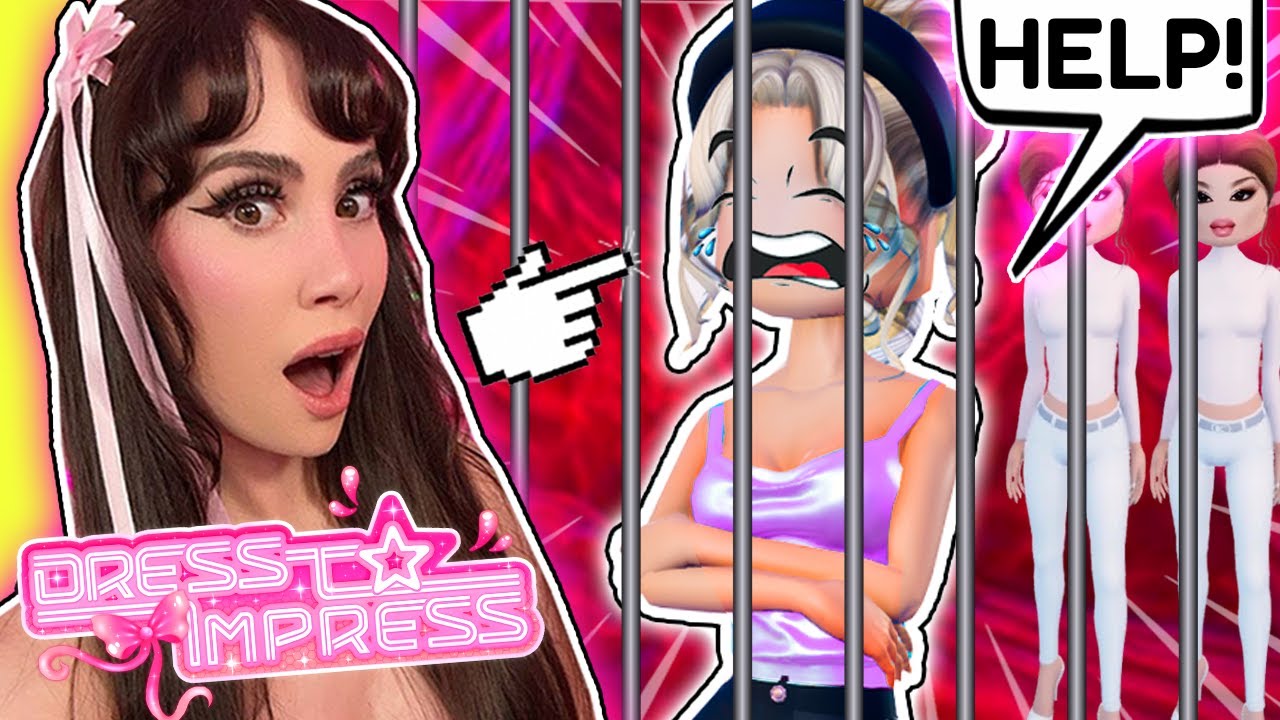 I Trapped A VIP BEGGAR In A SECRET ROOM In Dress To Impress