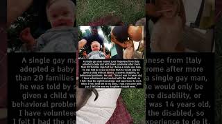 A single guy named Luca Trapanese adopted a baby girl who has Down syndrome