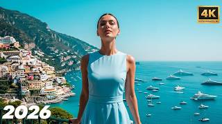 Sunset Harmony Coast 2026 🌊 Golden Vocal Deep House Flow 4K UHD #35