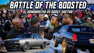 DONKMASTER VS BOOST DOCTOR $14,000 GRUDGE RACE - TOO CLOSE TO CALL?! Black Blur vs Luke Cage