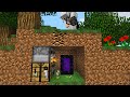 Minecraft Manhunt But I Secretly Used The Tiny Mod...