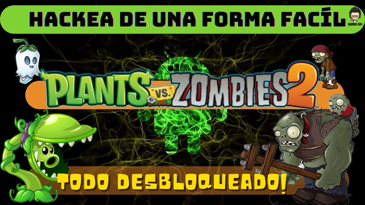 Como HACKEAR Plantas Vs Zombies 2 Todas Las Plantas DESBLOQUEADAS como-hackear-plantas-vs-zombies-2-todas-las-plantas-desbloqueadas
