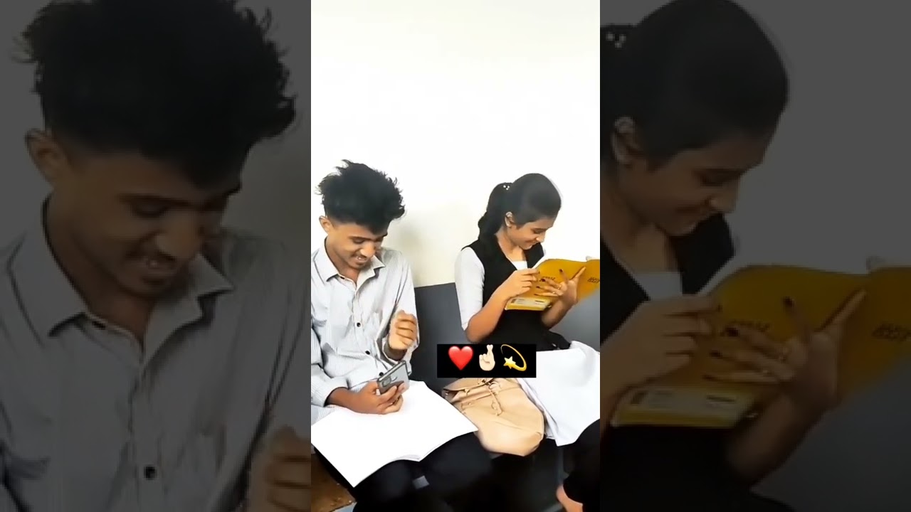 ❤️❤️ School life couples kiss. 