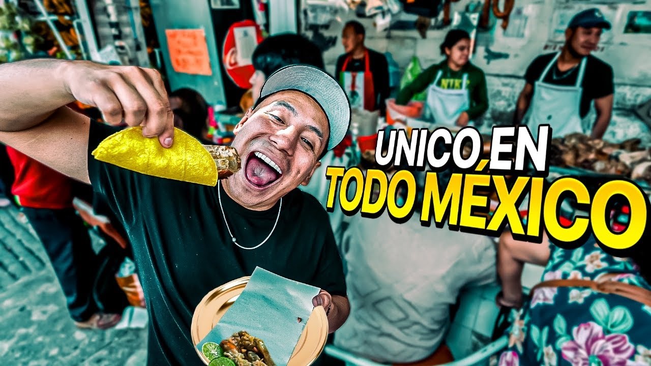 Probando el TACO Más Extraño de México 🇲🇽
