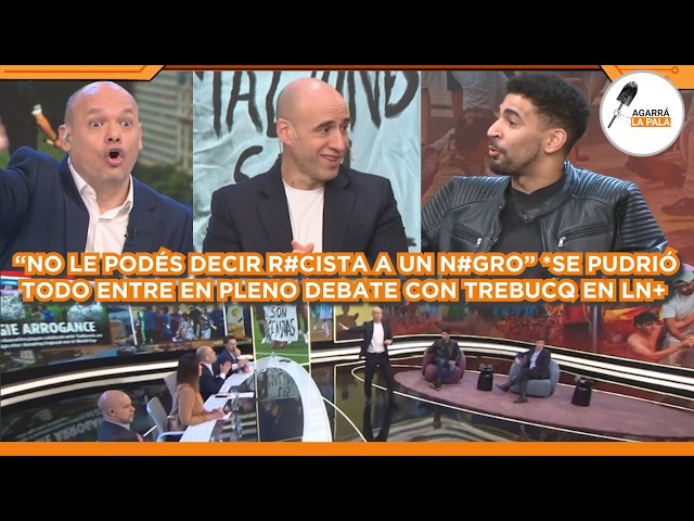 CAYÓ EL NEGRO ALMEIDA A LN+ Y SE PUDIRÓ TODO EN PLENO DEBATE CON TREBUCQ: "QUE SE VAYAN A SU PAÍS"