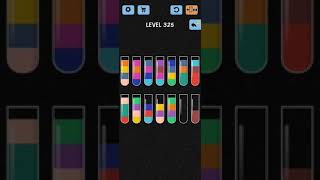 Water Color Sort Level 325 Walkthrough Solution iOS/Android