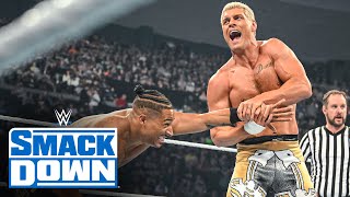 Cody Rhodes outlasts Carmelo Hayes in SmackDown main event: SmackDown highlights, April 26, 2024