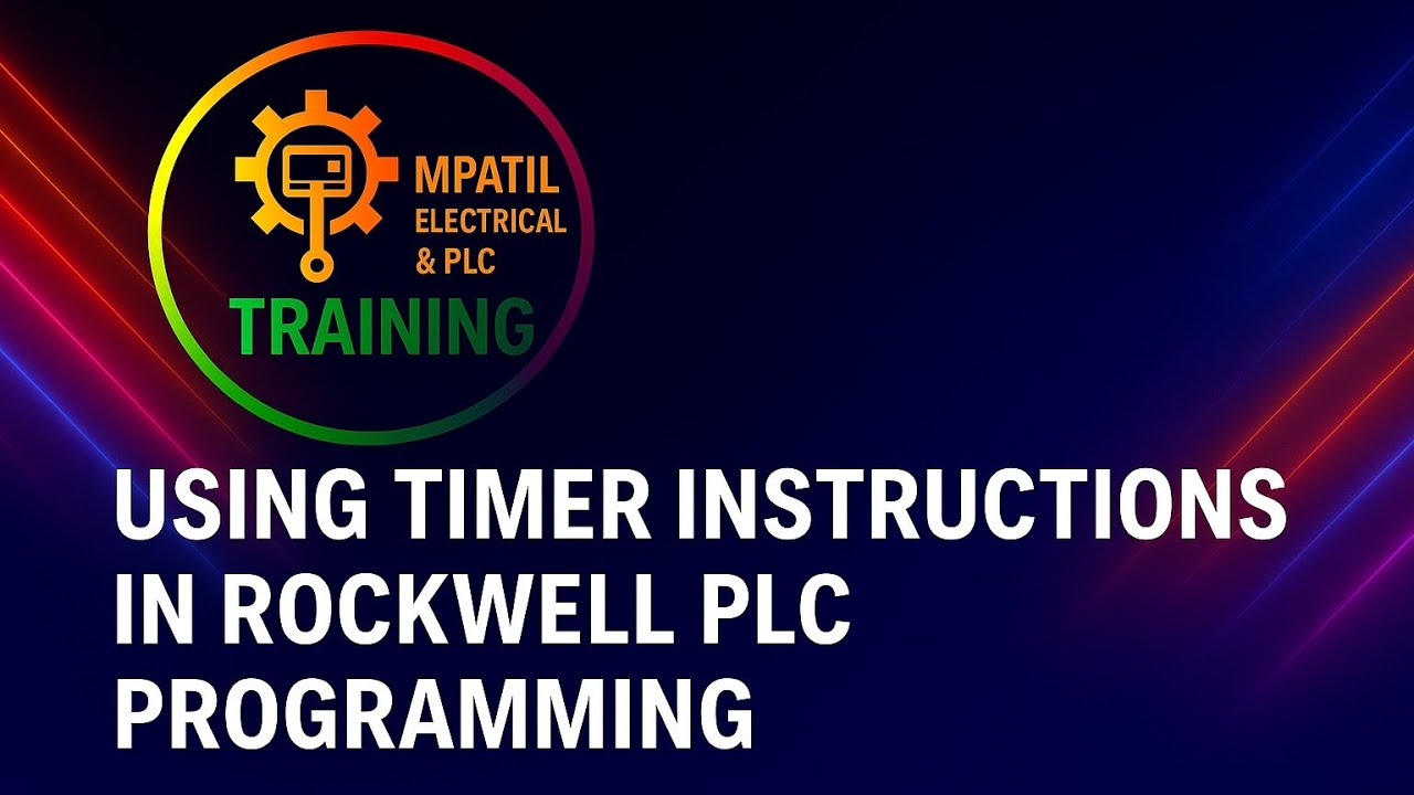 Using Timer Instructions in Rockwell PLC Programming.##plc_programming ...
