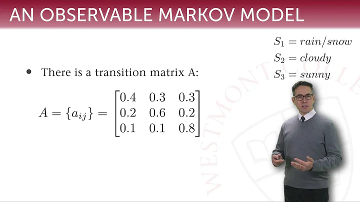 Hidden Markov Models 03: Reasoning with a Markov Model