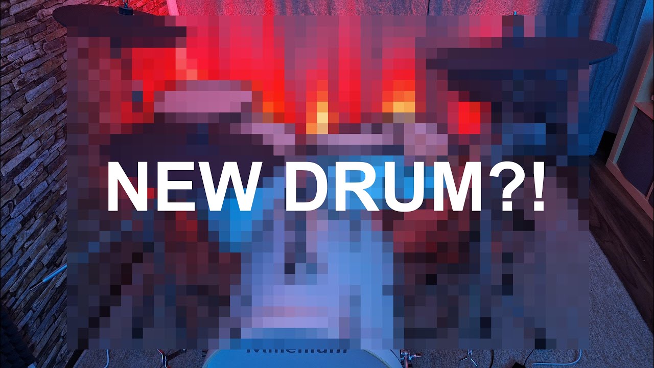 I bought a second DRUM for 1000€! Unboxing the Millenium MPS 1000!