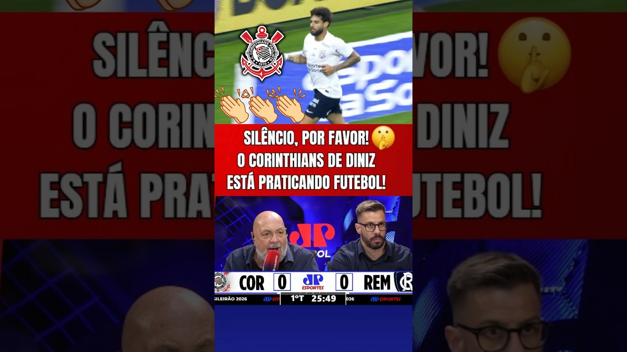 APLAUDAM! O CORINTHIANS BRINCOU DE JOGAR FUTEBOL E FEZ DOIS BELOS GOLS CONTRA O REMO!