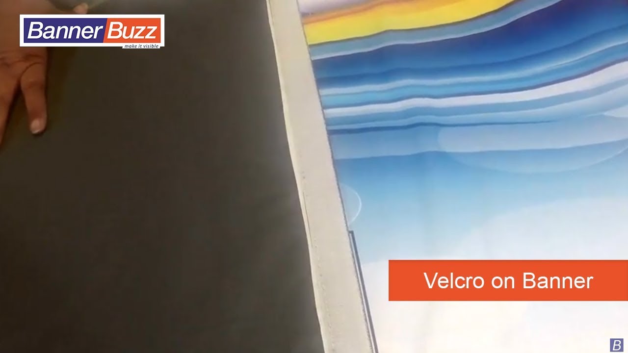 Velcro on Banners BannerBuzz YouTube