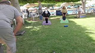 كلاس يوجا بنادي هليوبوليس class yoga at Heliopolis sports club