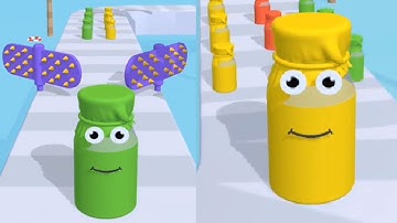 Juice Run Part 14 New Updates 🥤🥤 Max all levels walkthrough gameplay🥤🥤 Android and ios 🥤💖