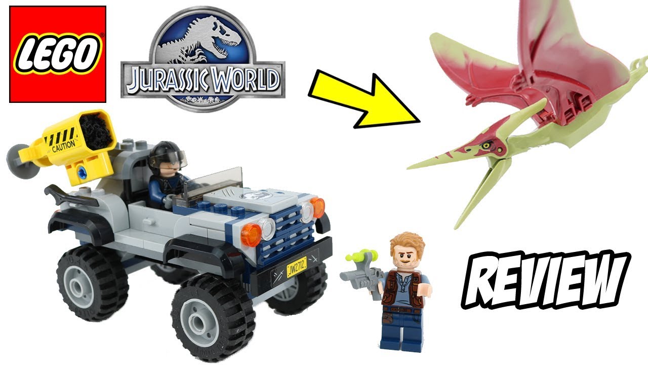 LEGO Jurassic World - Perseguição Pteronodon - 75926 - Montagem e