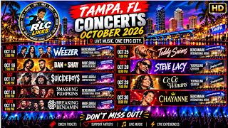 TAMPA, FLORIDA CONCERT | OCTOBER 2026