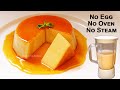 Caramel Custard Bread Pudding in Blender with Spoon Measurements | Eggless & Without Oven | No Steam