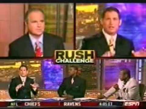 Rush Limbaugh 2003 ESPN Comments on Donovan McNabb (COMPLETE w/ TRANSCRIPT)