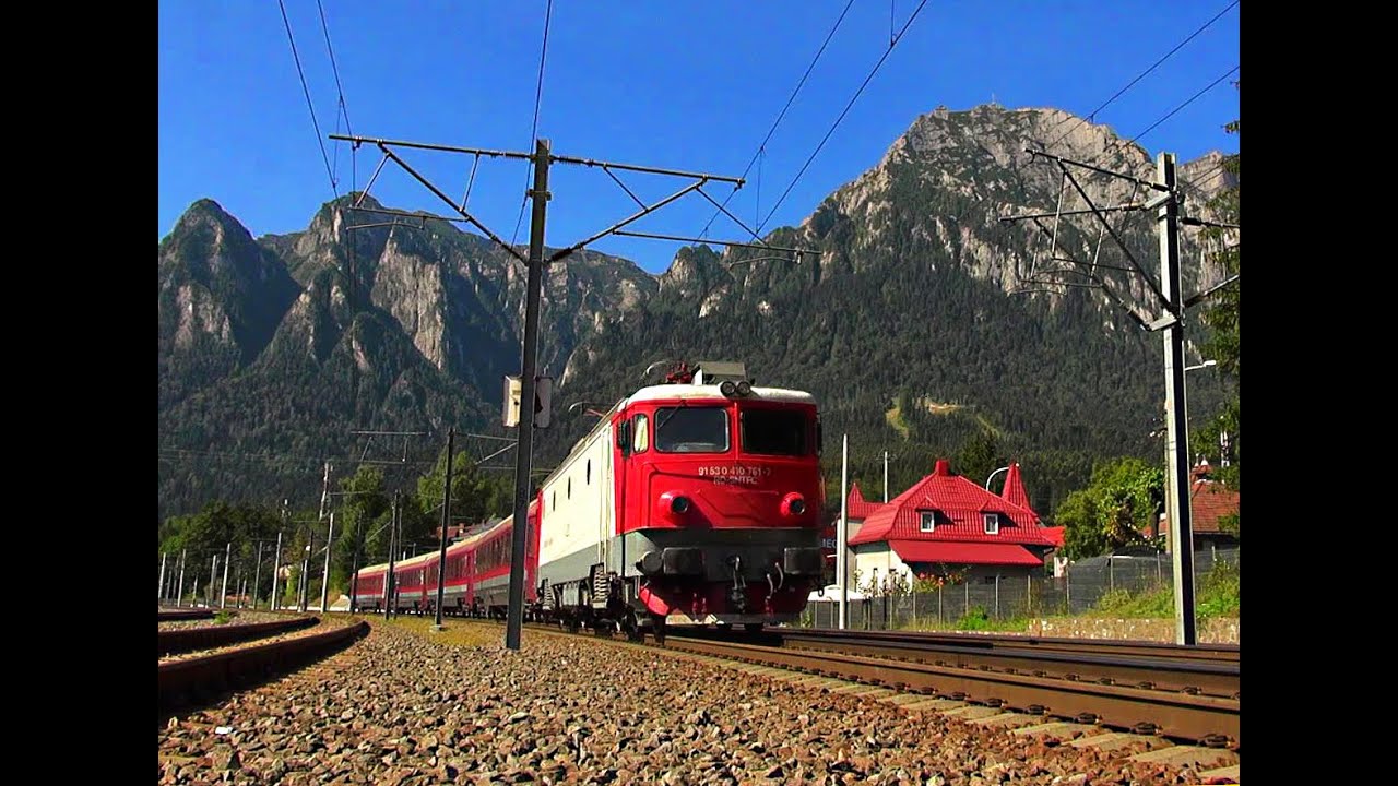 Trains in Romania !!! 30+ minutes!!! 70+ Trains!!!