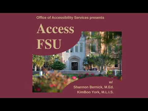 Access FSU Episode 01