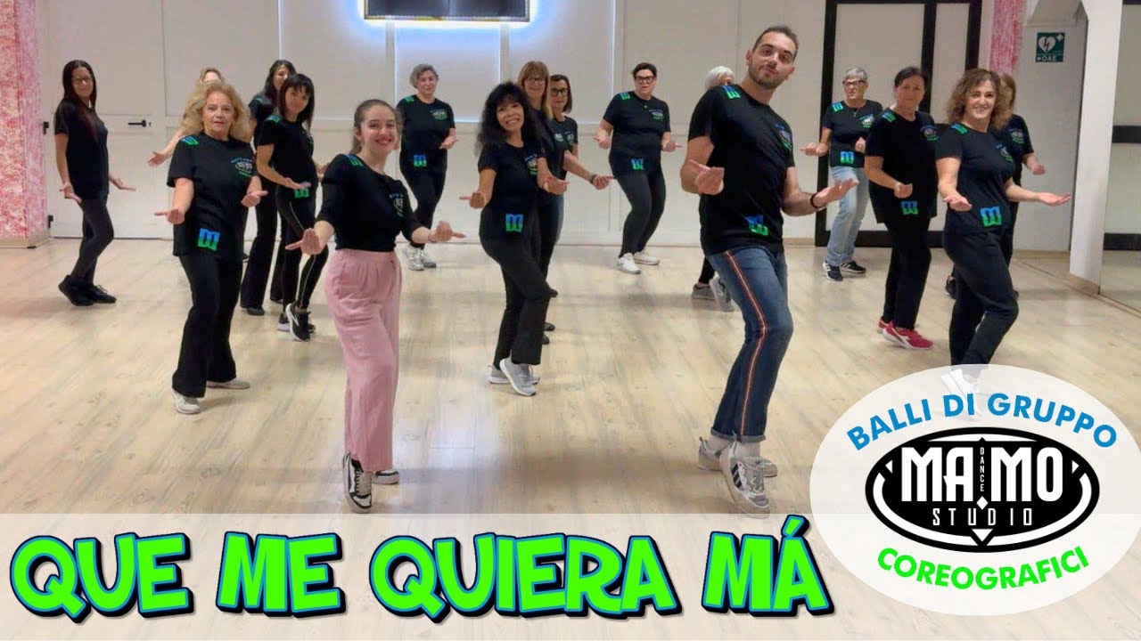 QUE ME QUIERA MÁ - Ballo di Gruppo MARC ANTHONY, WISIN | Ma.Mo. Dance - Baila con Luis