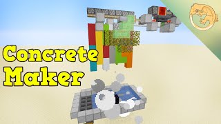 How to build a super easy concrete maker for minecraft 1.19 @Gecko1