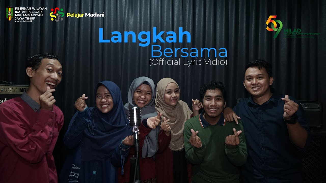 PW IPM JATIM - Langkah Bersama ( Official Lyric #ipmjaya#ipmjatim#pelajarmadani#milad59ipm
