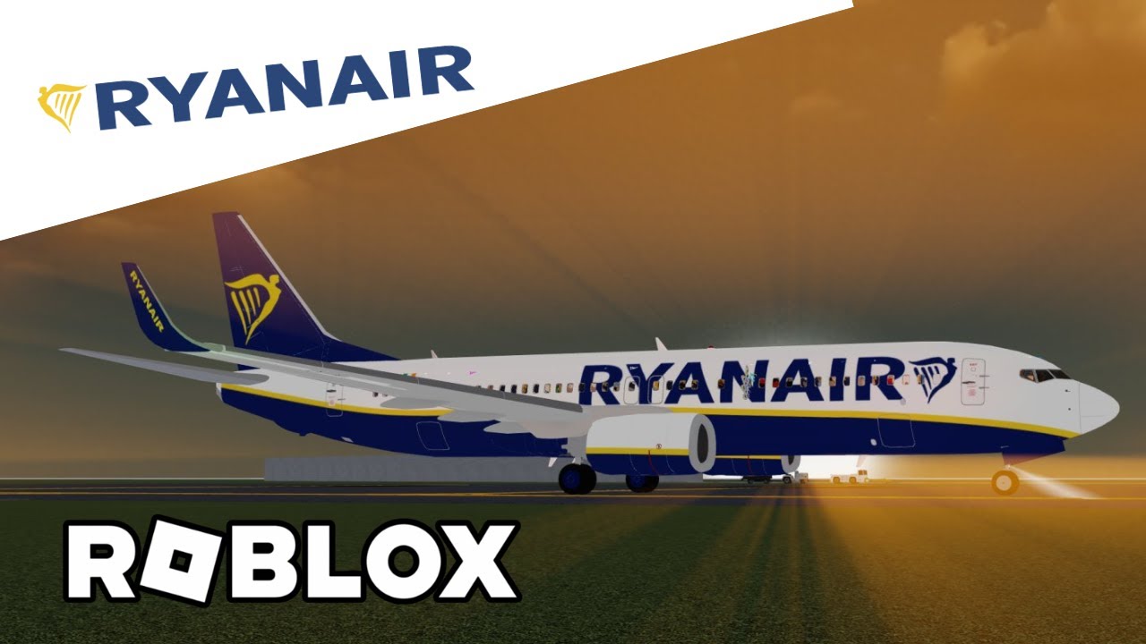 Flying On Roblox Ryanair I Opperated By Buzz YouTube 