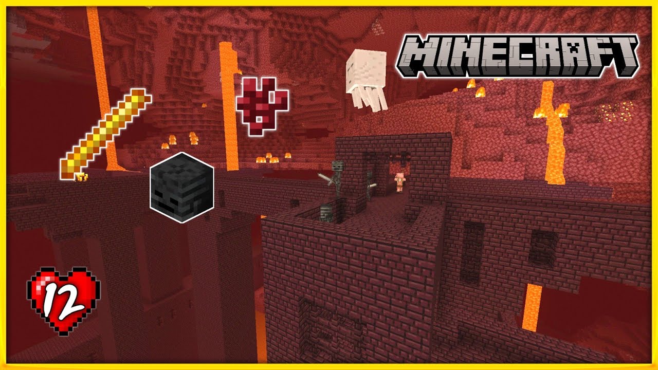 Ep 12: Adventure In Nether Went Extremely Wrong | Minecraft PE 1.19 ...