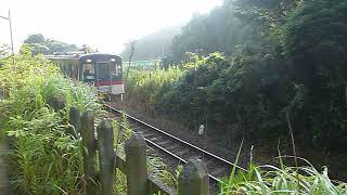 [電子警笛あり]鹿島臨海鉄道 8000形気動車 大洗駅付近通過